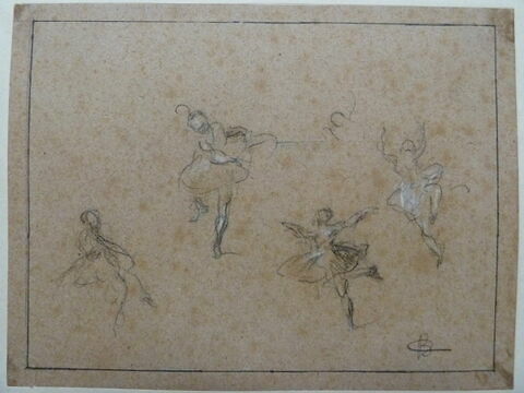Quatre danseuses, image 1/1