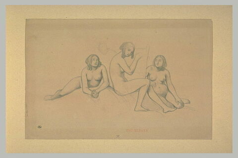 Etude de trois nus féminins, image 1/1