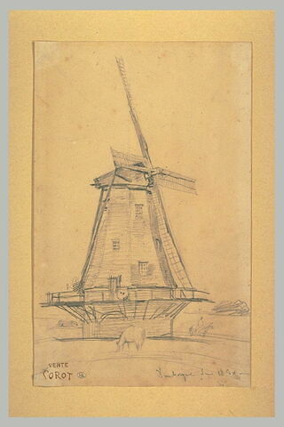 Un moulin à vent à Dunkerque