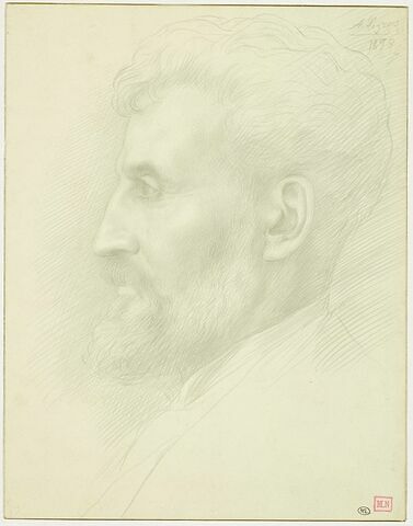 Portrait d'E. Lantéri, sculpteur, image 1/2