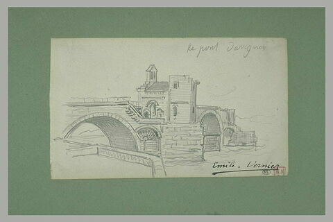 Vue du pont d'Avignon, image 1/1