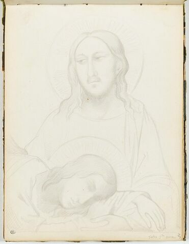 Le Christ et saint Jean, image 1/2