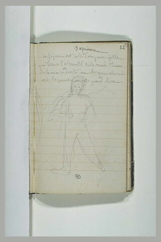 Notes manuscrites ; angelot ou amour, image 1/1