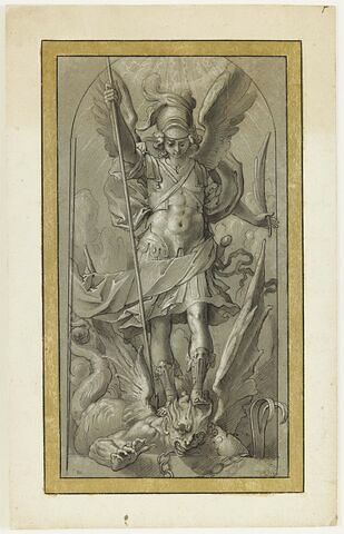 L'Archange St Michel terrassant le démon, image 1/2