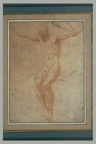 Homme crucifié : le Christ ou un larron en croix, image 1/1