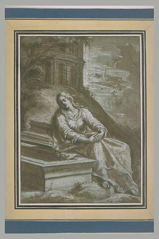 Sainte Madeleine assise près du tombeau, image 2/2