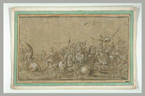 Apparition de la Croix pendant la bataille de Constantin contre Maxence, image 1/1