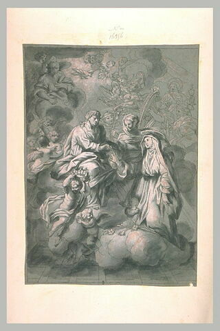 Mariage mystique de sainte Catherine de Sienne, image 1/1