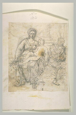 Vierge à l'Enfant avec saint Joseph, image 1/1