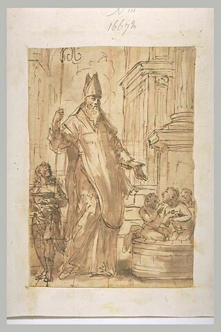 Saint Nicolas et les trois enfants