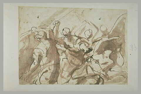 Orphée combattant les Bacchantes, image 1/1