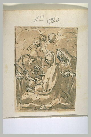 Sainte Famille avec sainte Anne, image 1/1