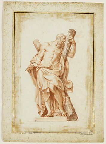 Saint André embrassant sa croix, image 1/2