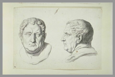 Deux têtes de Vitellius, image 2/2
