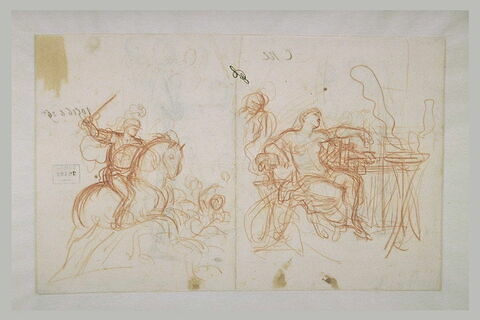 Louis XIV réformant la Justice (ou Jésus apparaît à ses disciples), image 1/1
