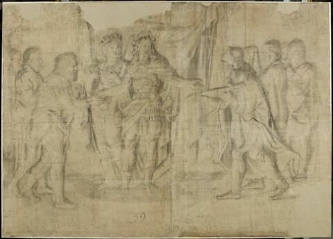 Louis XIV recevant les ambassadeurs étrangers