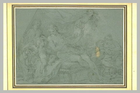 Vénus montrant à Cupidon le zèle de ses flèches, image 1/1
