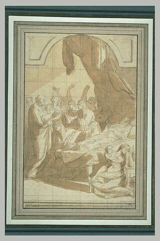 Saint Pierre ressuscitant Tabitha, image 1/1