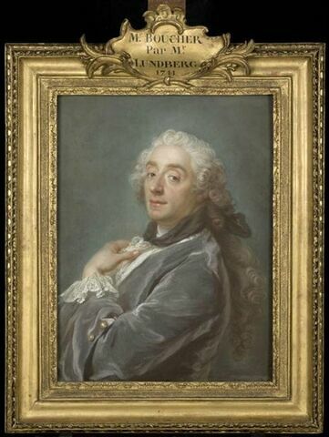 Portrait de François Boucher (1703-1770)., image 1/2