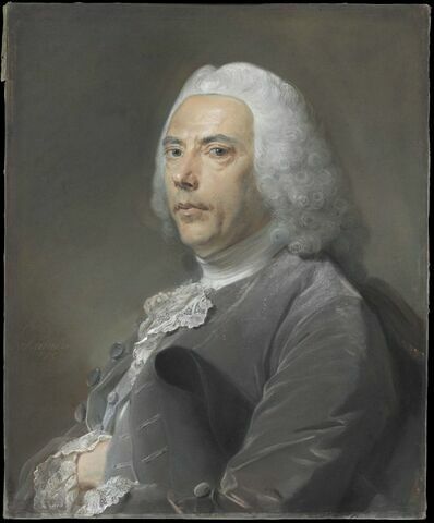 Portrait de Pierre Bouguer de l'Académie de Sciences (1698-1758)., image 1/6