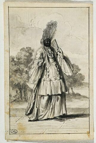 Evariste Gherardi dit Arlequin dans le personnage d'Arlequin comtesse de pimbêche, image 1/2