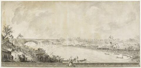 Inauguration du Pont de Neuilly en 1772