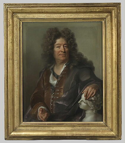 Portrait de François Girardon, sculpteur ( 1628-1725).