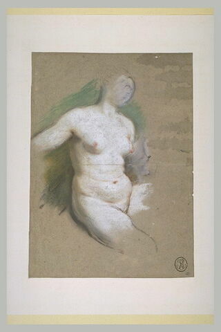 Femme nue, assise, image 2/2