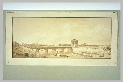 Projet d'un arc de triomphe sur le pont d'Iena, image 2/2
