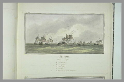 Campagnes de Duguay-Trouin : combat naval au large de l'Islande, 1709, image 2/2