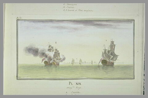 Campagnes de Duguay-Trouin : prise du Bristol, 1709