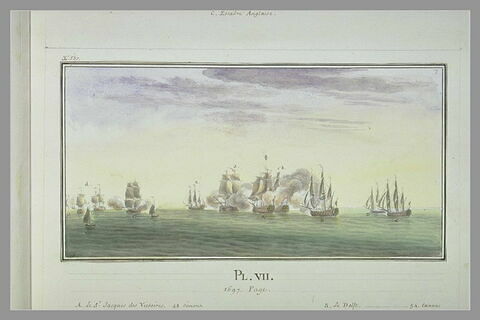 Campagnes de Duguay-Trouin : prise de quinze navires hollandais, 1697