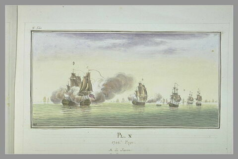 Campagnes de Duguay-Trouin ; prise du vaisseau le Coventry, 1704