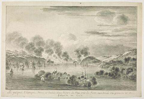 Attaque et destruction des galions d'Espagne dans la baie de Vigo, 1702