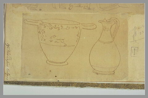 Etudes de vases antiques, image 2/2