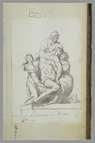 Pietà de Michel-Ange à Florence, image 2/2