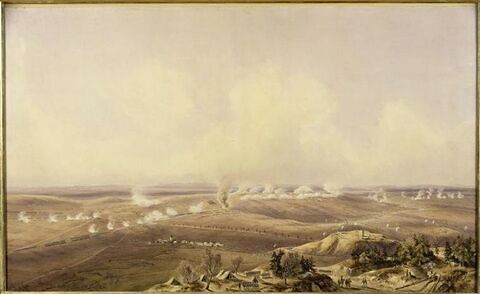 Bataille d'Auterlitz le 2 décembre 1805 à dix heures du matin