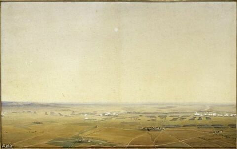 Bataille de Wagram le 6 juillet 1809 à six heures du matin, image 1/1