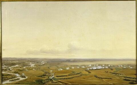 Bataille de Wagram le 6 juillet 1809 à dix heures du matin
