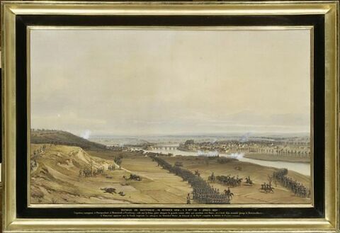 Bataille de Montereau le 18 février 1814 à trois heures de l'après midi