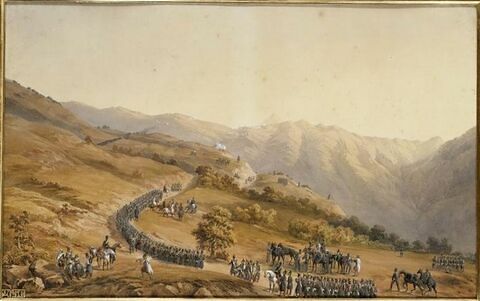 Combat de Téniah, le 23 novembre 1830, dans la soirée