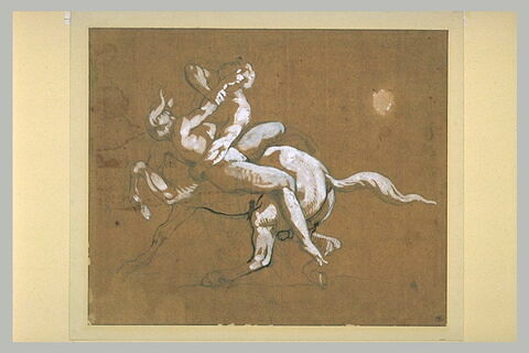Un centaure enlevant une nymphe, image 1/1