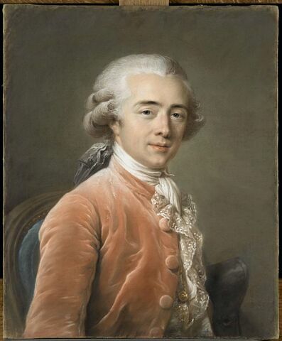 Portrait en buste de François-André Vincent, peintre ( 1746-1816).
