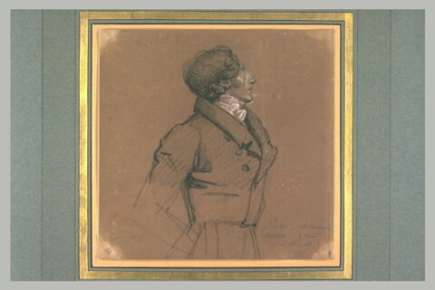 Portrait de M. Petitot, statuaire, de l'Institut, image 1/1
