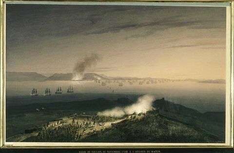 Le siège de Toulon, le 19 novembre 1794, à six heures du matin, image 1/1