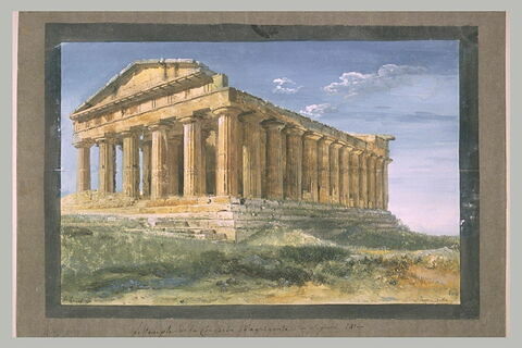 Ruines du temple de la Concorde à Agrigente