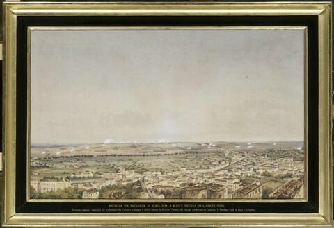 La bataille de Toulouse, le 10 avril 1814 vers cinq heures de l'après-midi, image 1/1