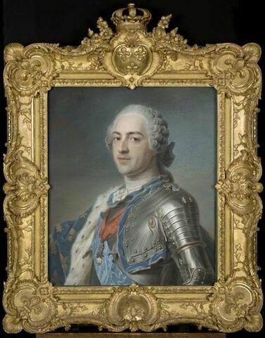 Portrait de Louis XV (1710-1774); roi de France.