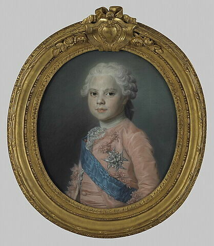 Portrait de Louis Stanislas Xavier de France, comte de Provence, futur Louis XVIII ( 1755-1824), image 2/2