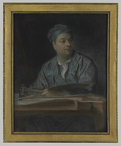 Portrait de Jacques Dumont, dit le Romain, peintre ( 1701-1781)., image 2/3